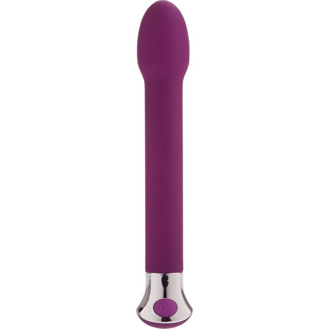 Фиолетовый вибратор Risqué® 10-Function Tulip - 17 см - Risqué