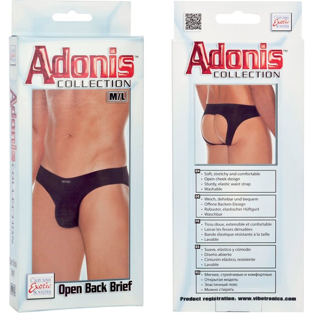 Мужские трусы-брифы Adonis Open Back Brief - Adonis. Фотография 2.