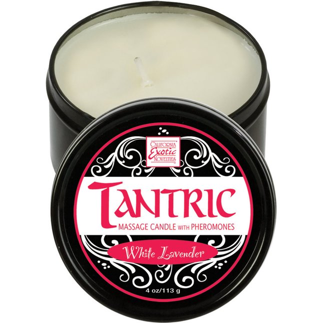 Массажная свеча Tantric Soy - White Lavender - Tantric Collection