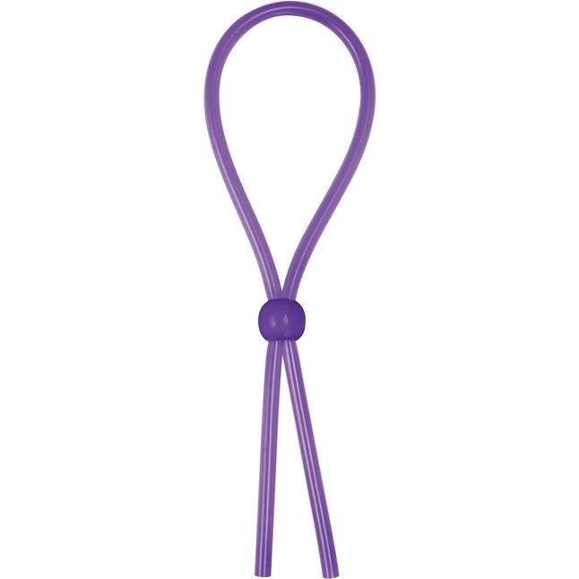 Фиолетовое лассо на пенис Erection Booster - Shots Toys