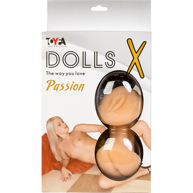 Надувная секс-кукла OLIVIA с реалистичной вставкой - Dolls-X