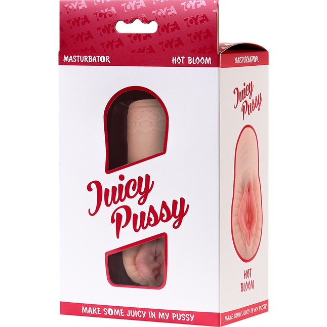 Тугой фигурный мастурбатор-вагина JUICY PUSSY HOT BLOOM - Juicy Pussy. Фотография 6.