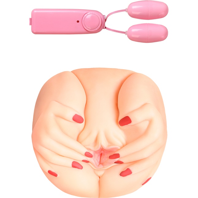 Реалистичные вагина и анус с вибрацией - Juicy Pussy. Фотография 2.