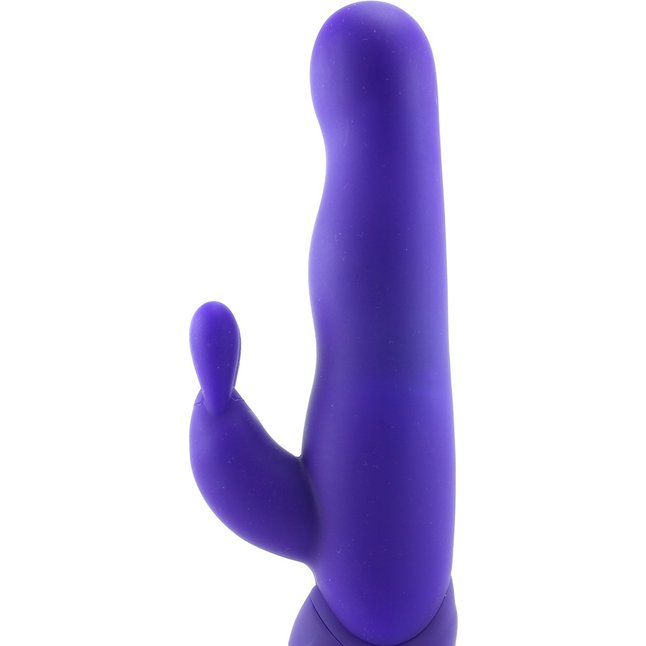 Фиолетовый хай-тек вибромассажер iVibe Select iRabbit - 26 см - IVibe Select. Фотография 3.