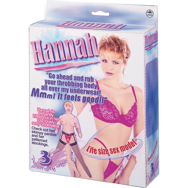 Надувная секс-кукла Hannah в чулочках
