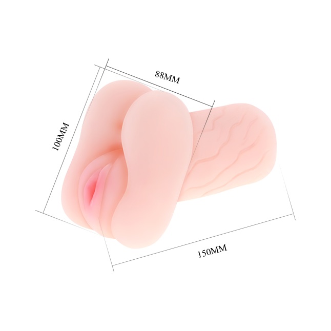 Мастурбатор без вибрации - вагина и анус. Фотография 4.