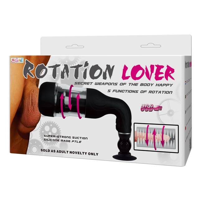 Автоматический мастурбатор с ротацией Rotation Lover. Фотография 10.