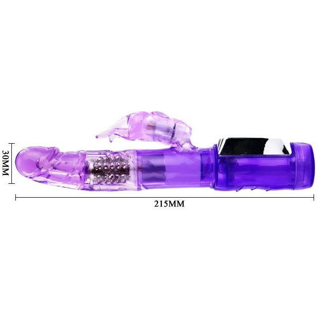 Фиолетовый ротатор Passionate Baron - 21,5 см. Фотография 5.