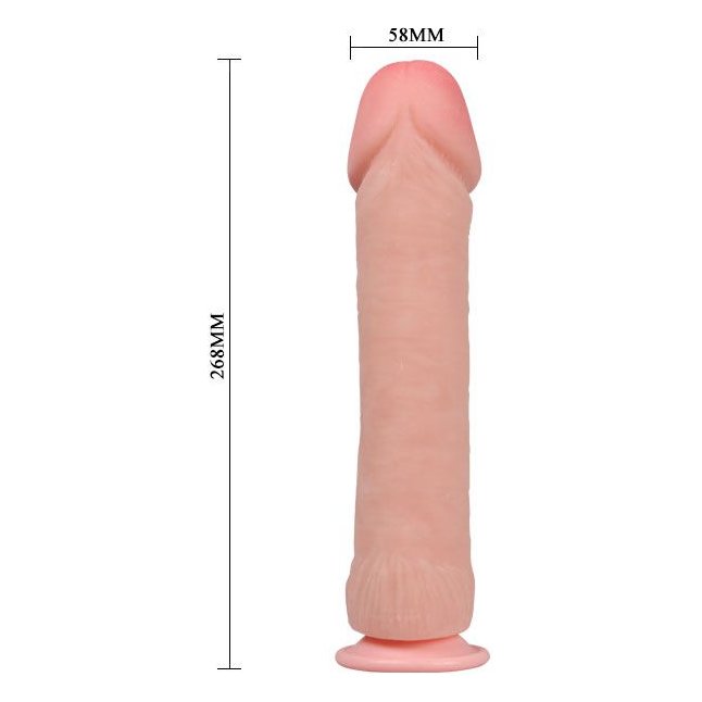Фаллоимитатор на присоске The Big Penis - 26,8 см. Фотография 4.