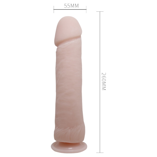 Вибратор с присоской The Big Penis - 26,5 см. Фотография 6.