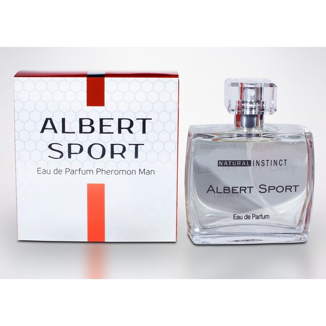 Мужская парфюмерная вода с феромонами Natural Instinct Albert Sport - 100 мл - Духи и спреи с феромонами Natural Instinct