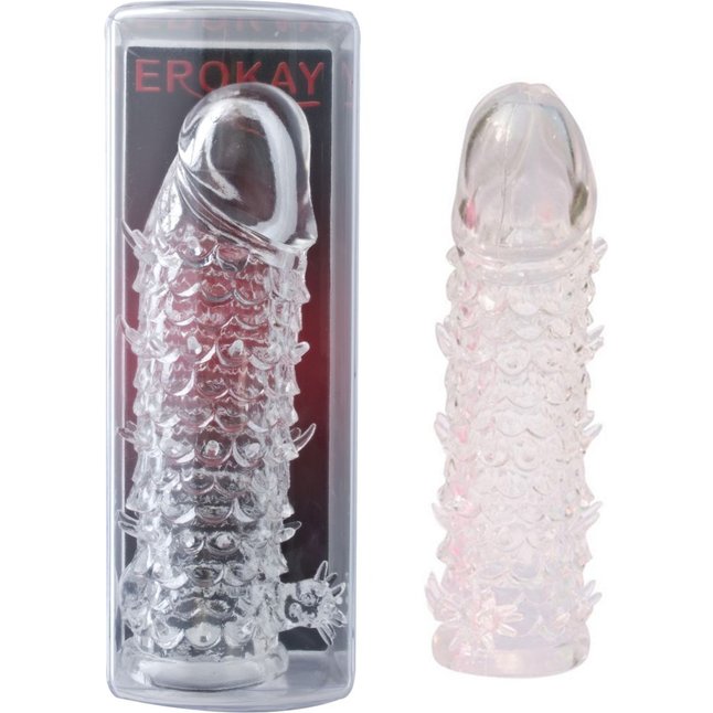 Прозрачная насадка на пенис Scale