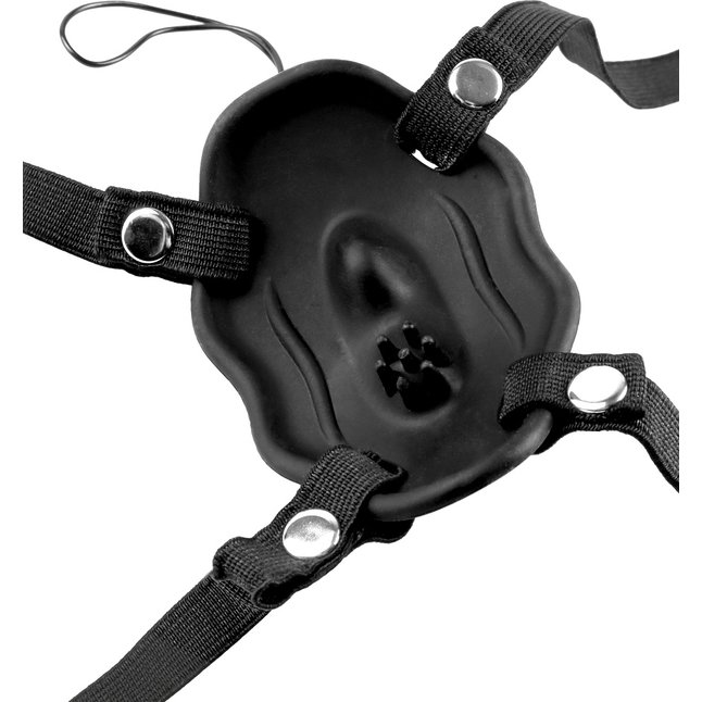 Стимулятор клитора в виде бабочки Remote Control Butterfly Strap-On с дистанционным управлением - Fetish Fantasy Limited Edition. Фотография 3.