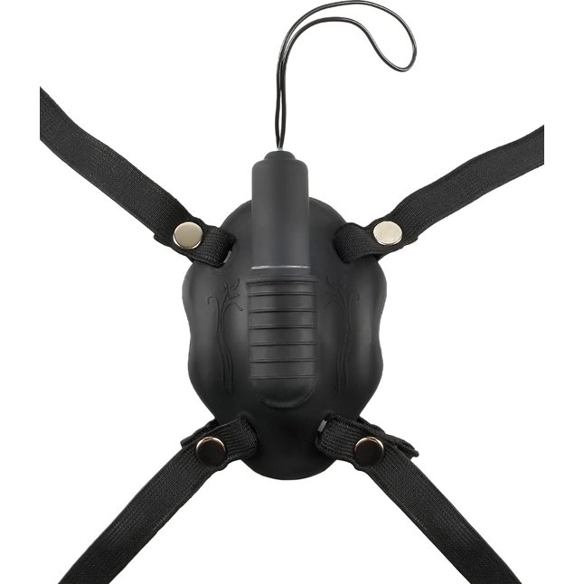 Стимулятор клитора в виде бабочки Remote Control Butterfly Strap-On с дистанционным управлением - Fetish Fantasy Limited Edition