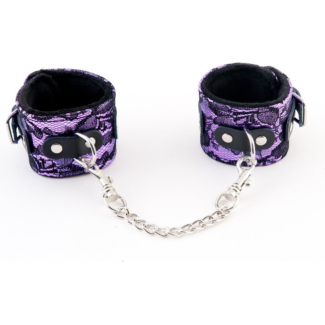 Пурпурные кружевные наручники - Marcus