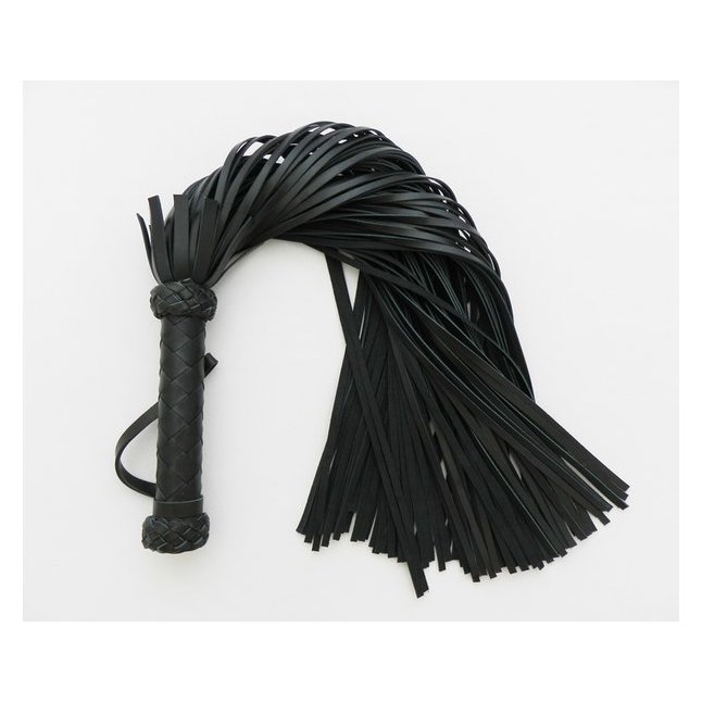 Чёрная плетка с 110 хвостами - 75 см