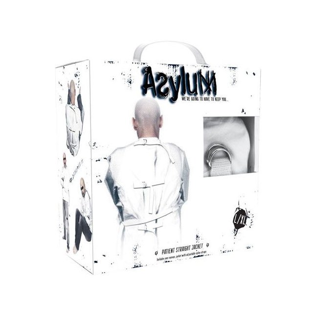 Смирительная рубашка Asylum размера L-XL - Asylum