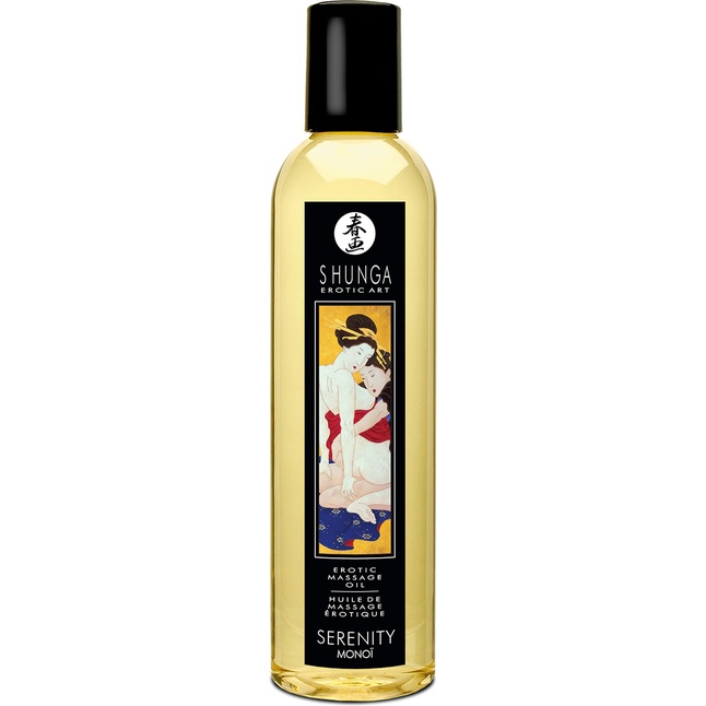 Массажное масло с ароматом таитянской монои Serenity Monoi - 250 мл