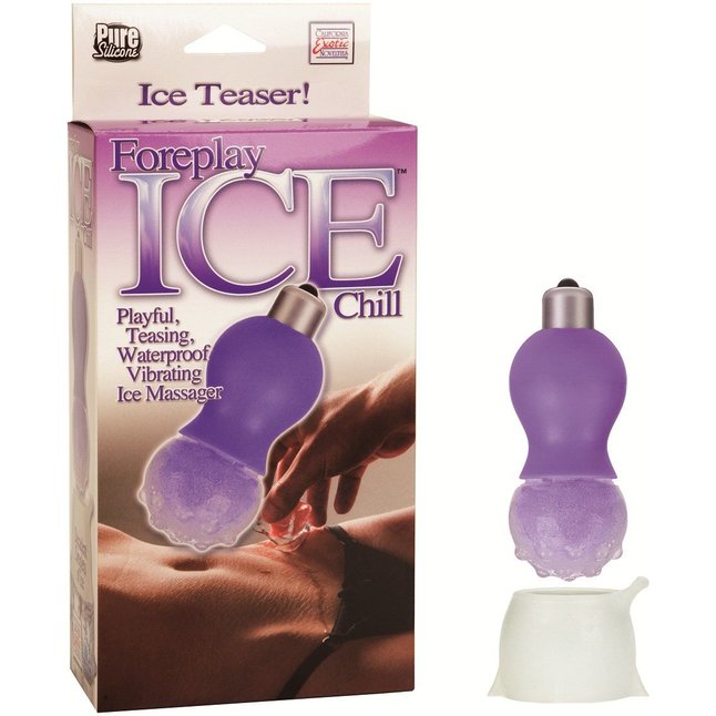 Вибрирующая фиолетовая льдинка ICE CHILL - Foreplay Ice