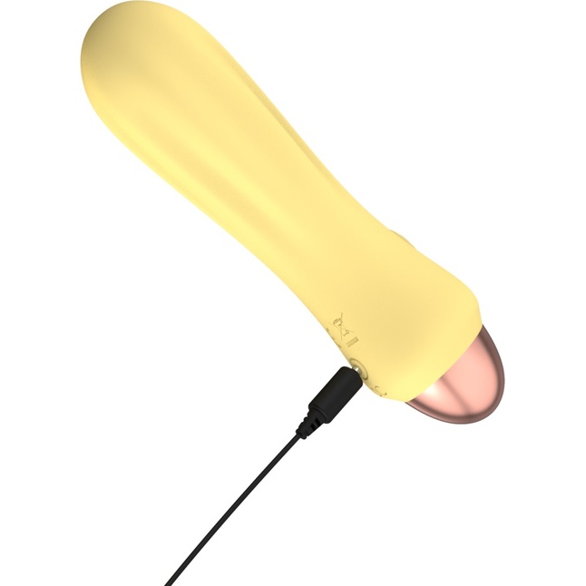Желтый мини-вибратор Cuties 2.0 - 12,6 см - You2Toys. Фотография 4.