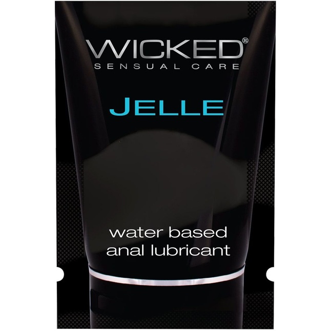 Анальный лубрикант Wicked Jelle на водной основе - 3 мл