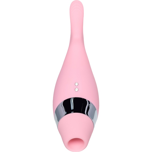 Розовый многофункциональный стимулятор Dahlia - 14 см - Flovetta
