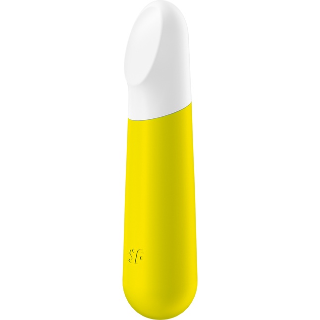 Желтый мини-вибратор Ultra Power Bullet 4