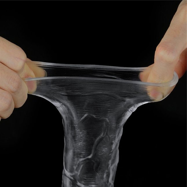 Прозрачная насадка-удлинитель Flawless Clear Penis Sleeve Add 2 - 19 см. Фотография 5.