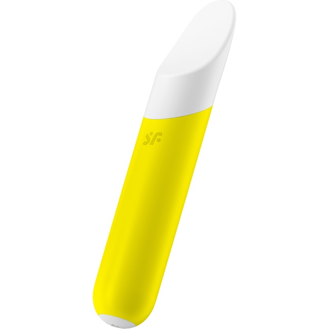 Желтый мини-вибратор Ultra Power Bullet 7. Фотография 4.