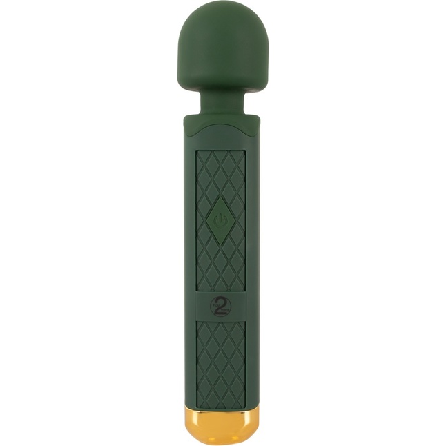 Зеленый wand-вибромассажер Luxurious Wand Massager - 22,2 см - You2Toys. Фотография 2.