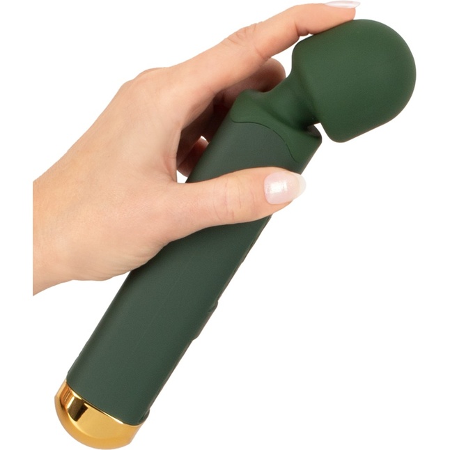 Зеленый wand-вибромассажер Luxurious Wand Massager - 22,2 см - You2Toys. Фотография 5.