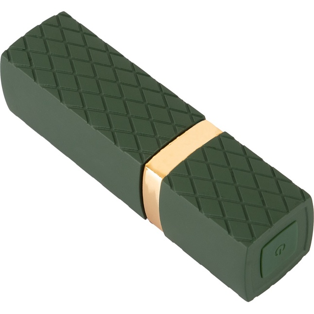 Зеленый вибратор-помада Luxurious Lipstick Vibrator - You2Toys. Фотография 2.