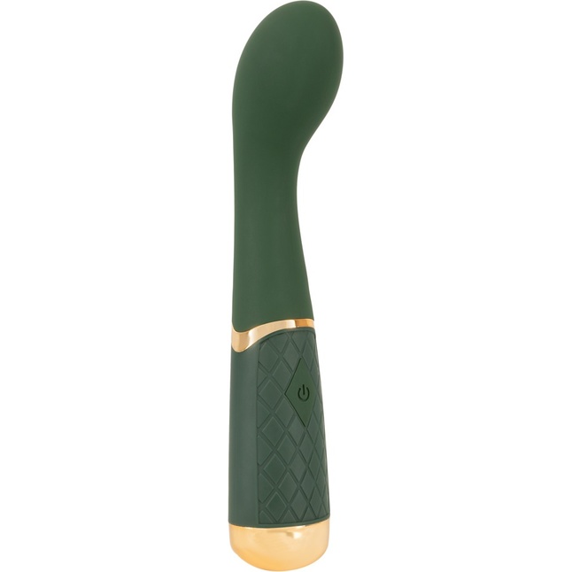 Зеленый стимулятор точки G Luxurious G-Spot Massager - 19,5 см - You2Toys
