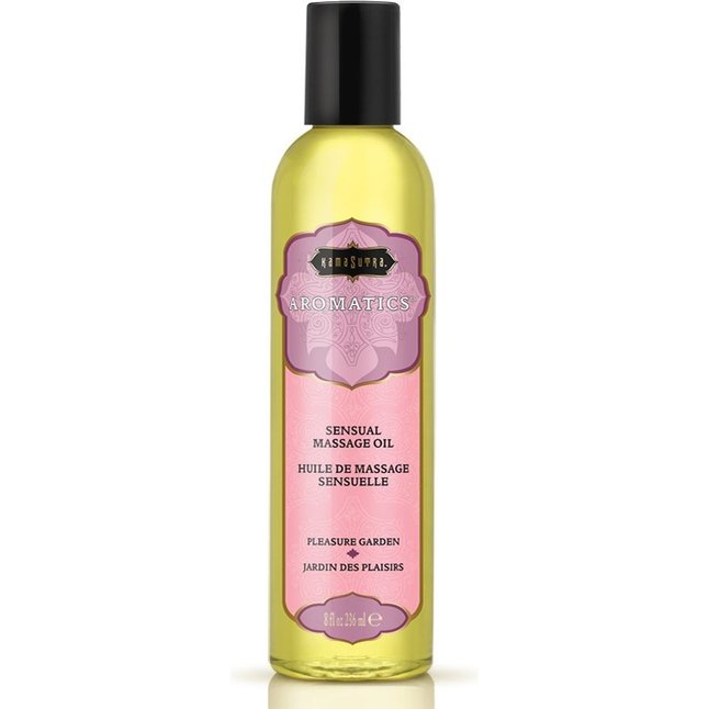 Массажное масло с цветочным ароматом Pleasure Garden - 236 мл