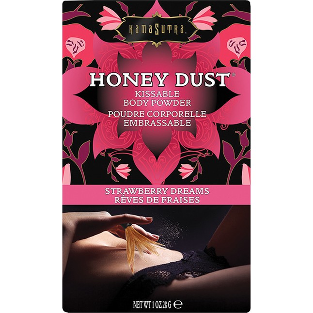 Пудра для тела Honey Dust Body Powder с ароматом клубники - 28 гр. Фотография 2.