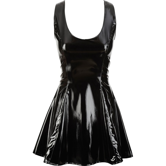 Сексуальное мини-платье с расклешенной юбкой - Black Level. Фотография 3.