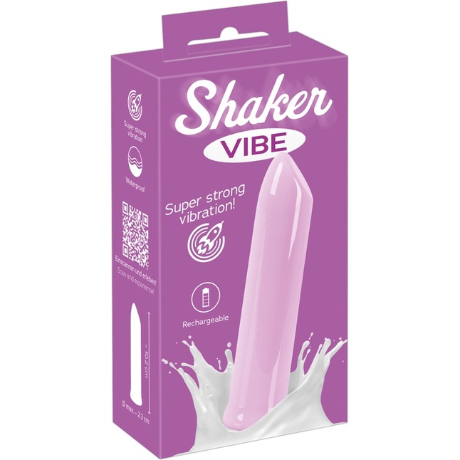 Сиреневая вибропуля Shaker Vibe - 10,2 см - You2Toys. Фотография 7.