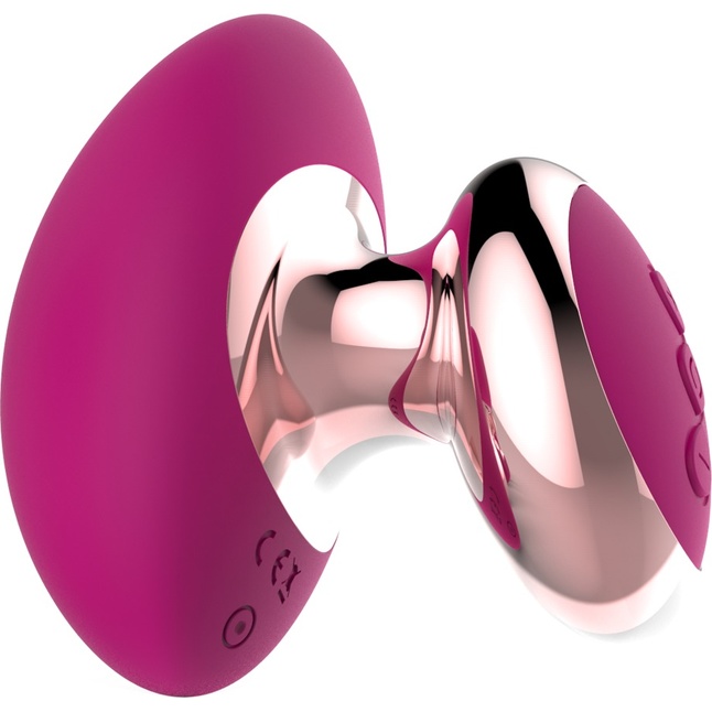 Ярко-розовый вибромассажер Couples Choice Massager - You2Toys. Фотография 3.