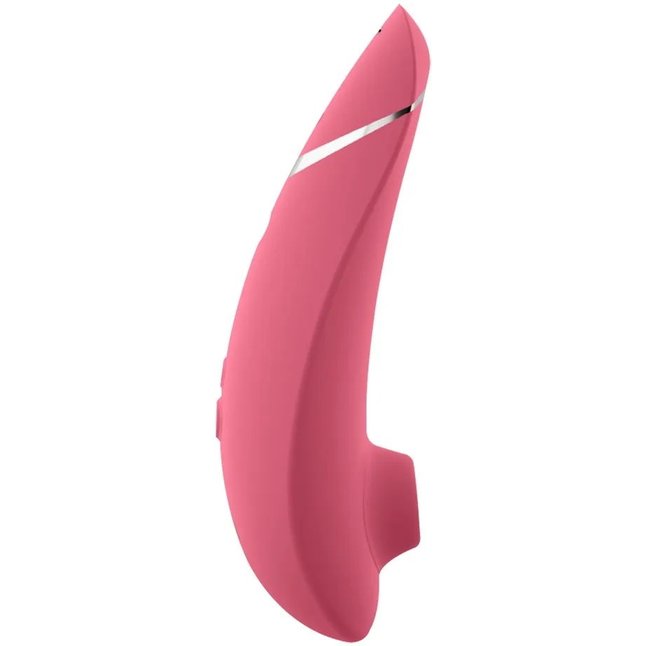 Розовый клиторальный стимулятор Womanizer Premium 2. Фотография 5.
