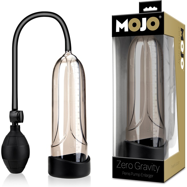 Дымчатая вакуумная помпа для пениса Mojo Zero Gravity - Mojo. Фотография 2.