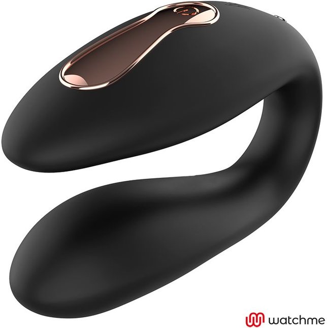 Черный вибратор для пар с пультом-часами. Фотография 12.