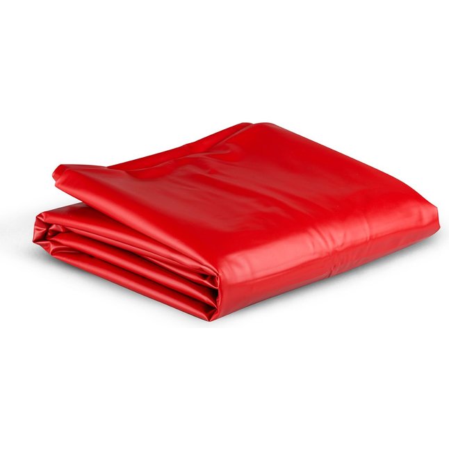 Красное виниловое покрывало - 230 х 180 см - Online Only