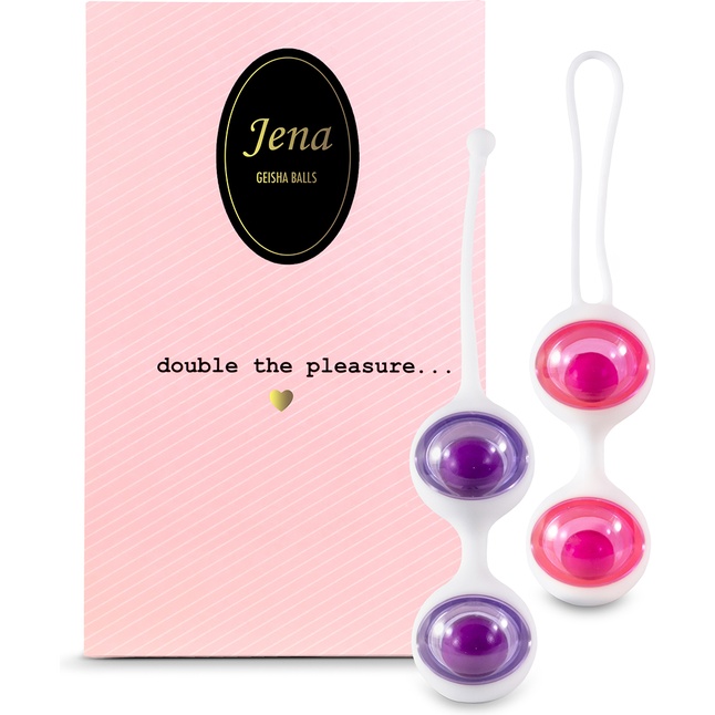 Комплект вагинальных тренажеров Jena Geisha Balls. Фотография 2.
