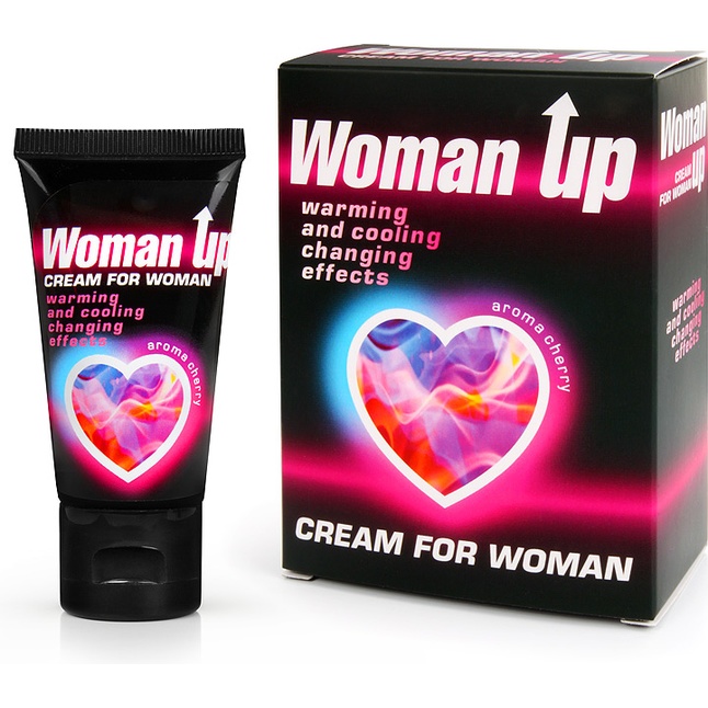 Возбуждающий крем для женщин с ароматом вишни Woman Up - 25 гр - Возбуждающие средства. Фотография 3.