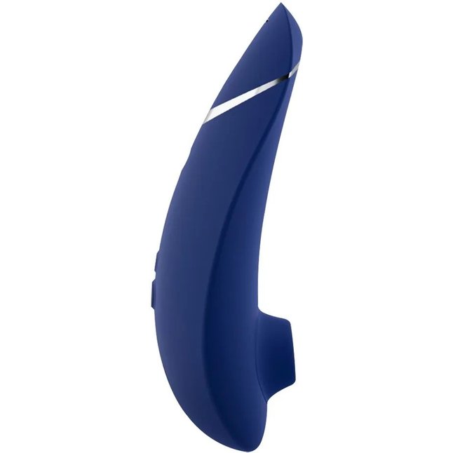 Синий клиторальный стимулятор Womanizer Premium 2. Фотография 5.