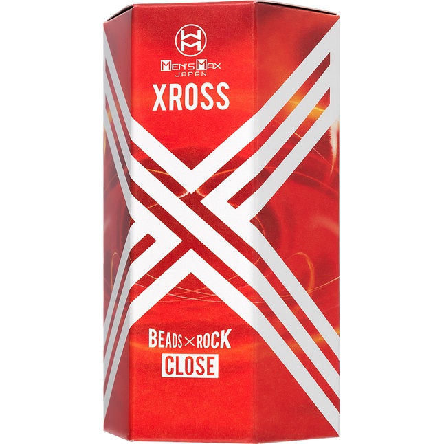 Прозрачный мастурбатор MensMax Xross Beads х Rock Close. Фотография 7.