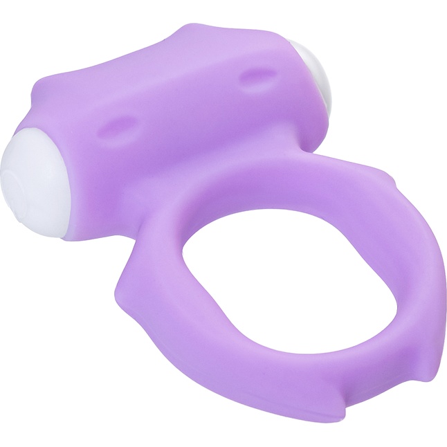 Фиолетовое виброкольцо на пенис Zort. Фотография 5.