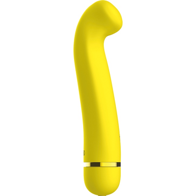 Желтый перезаряжаемый вибратор Raffi - 17,1 см - Fantasy. Фотография 2.