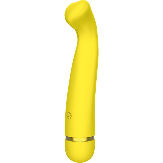 Желтый перезаряжаемый вибратор Raffi - 17,1 см - Fantasy