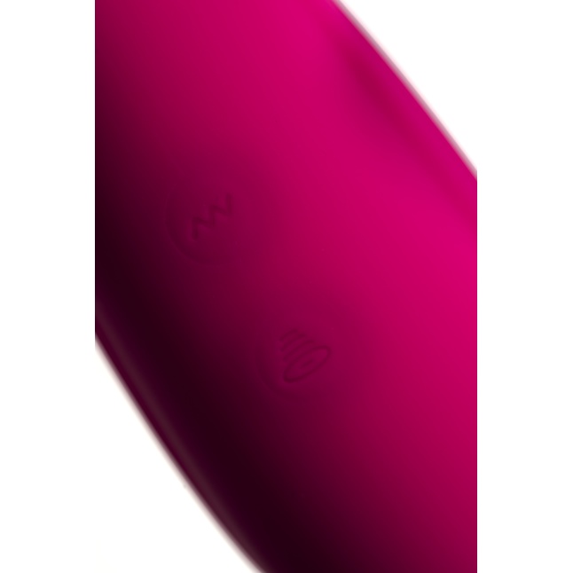 Ярко-розовый вибратор Danvi с вакуум-волновой стимуляцией. Фотография 10.